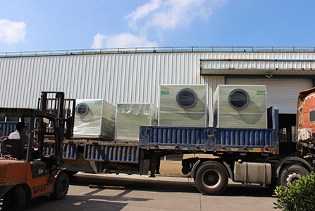 發(fā)貨現場-紹興天宏風機有限公司